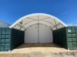 20 x 20ft Container Shelter (6 x 6m) Shade Cloth PVC