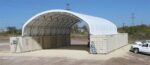 40ft W x 40ft L x 13ft H Container Dome Shelter - Image 3