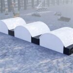 40ft (12m) wide x 13ft (4m) High Back Wall (suits GP or HQ)