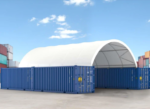 20 x 40ft Container Shelter (6 x 12m) Shade Cloth PVC - Image 5