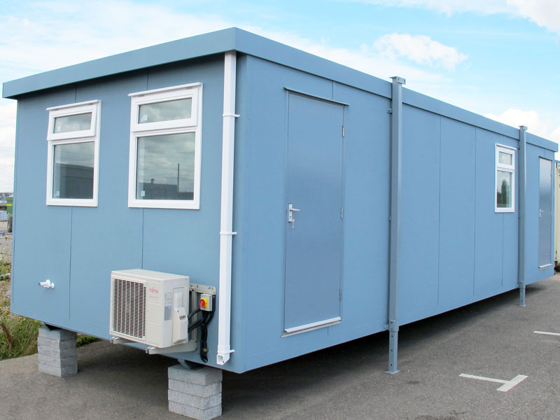 40ft x 10ft jackleg office cabin