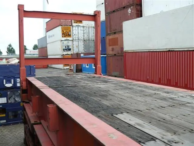 40ft used collapsible flat rack containers