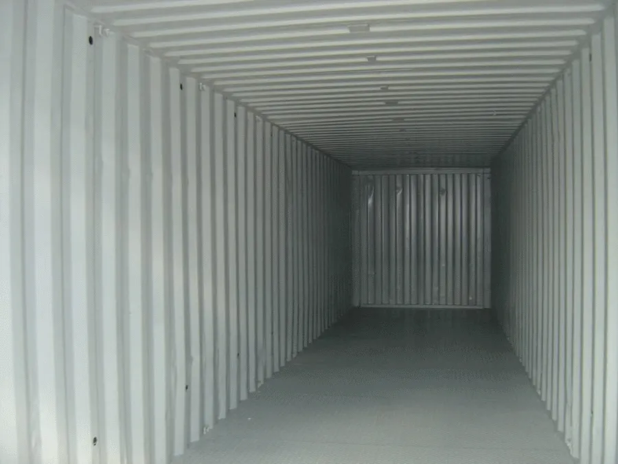 40ft x 8ft raised bunded store