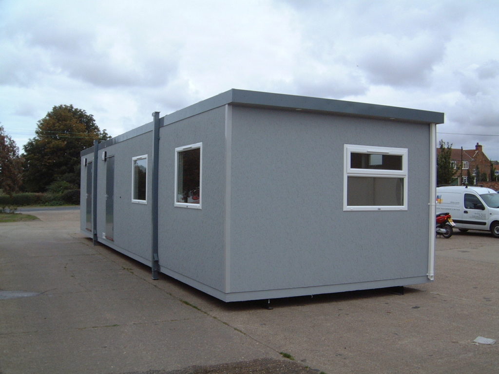 40ft x 10ft jackleg office cabin