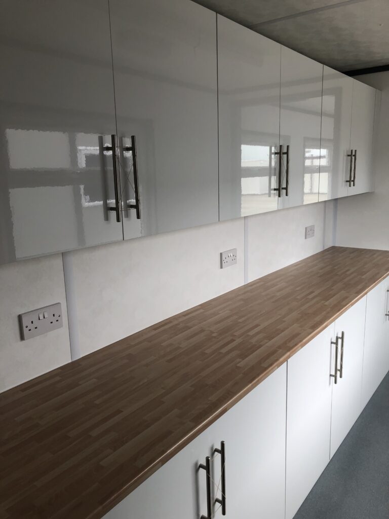 40ft x 10ft jackleg office cabin