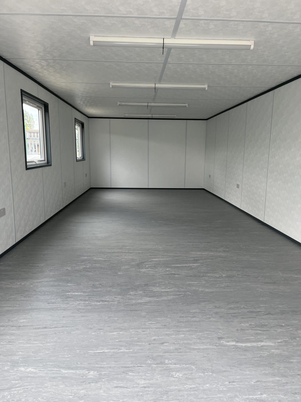 40ft x 10ft jackleg office cabin