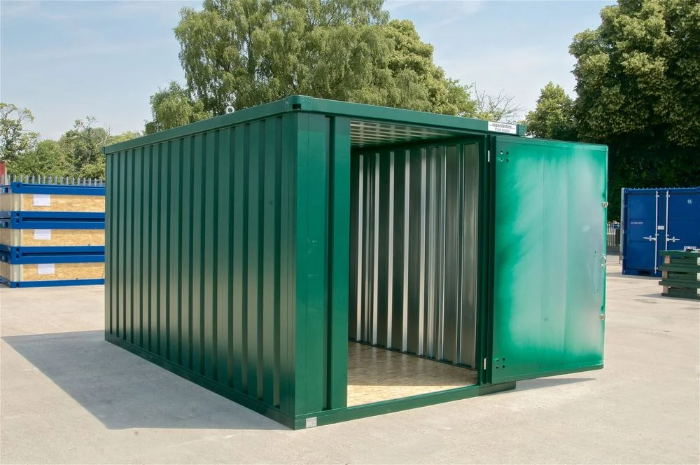 3m x 2.1m flat pack storage container