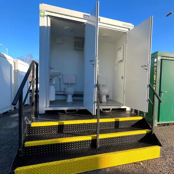 double mains toilet waste tank