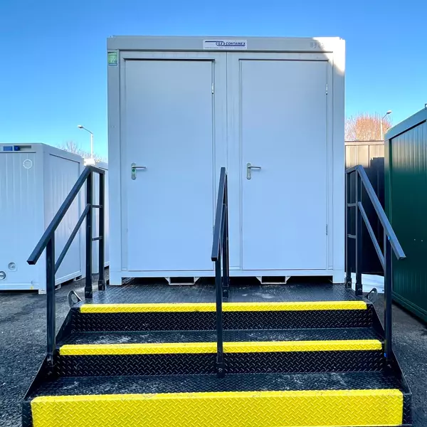 double mains toilet waste tank