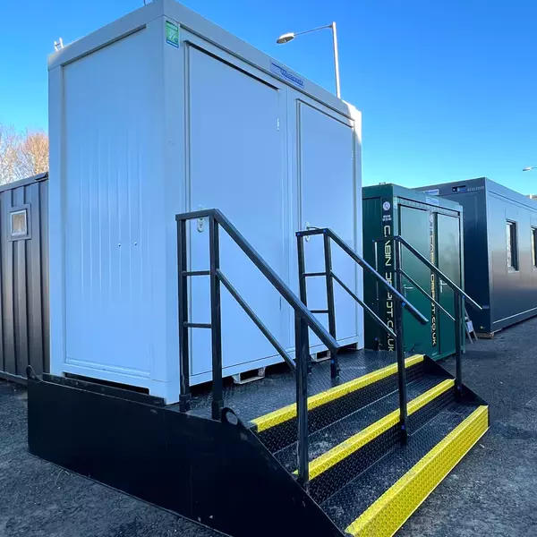 Double Mains Toilet Waste Tank