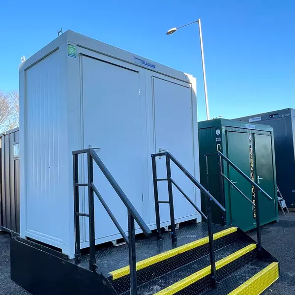 double mains toilet waste tank