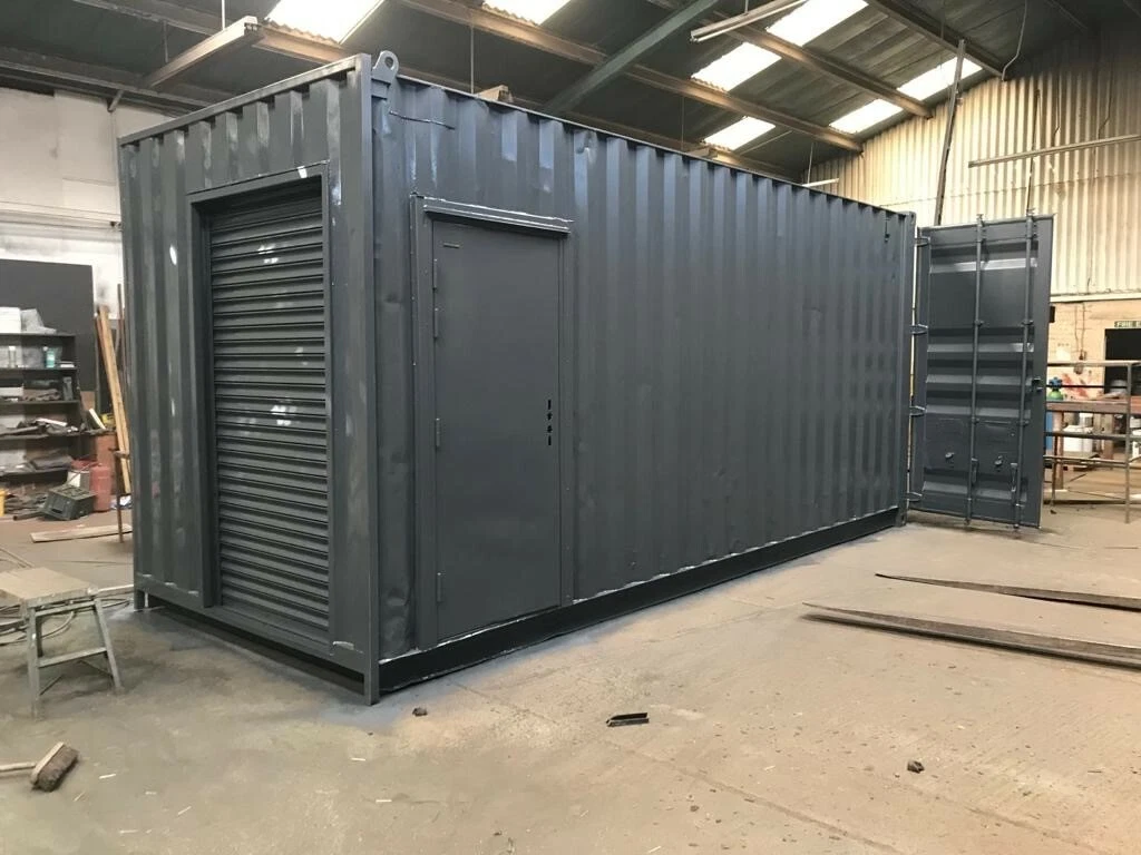 20ft x 8ft cladded food/drink outlet container