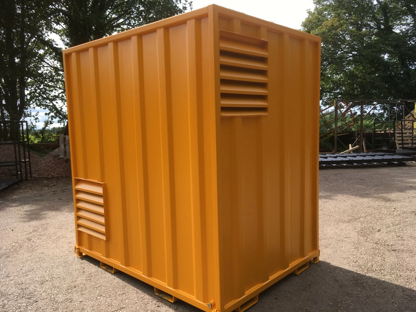 Walk In Steel Chem store