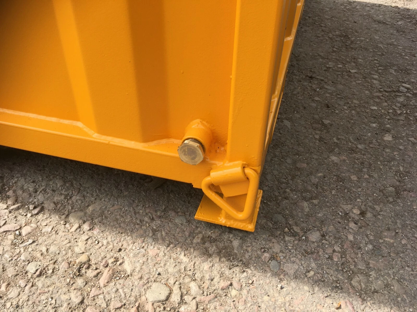 7ft x 5ft (2.2m x 1.6m) secure walk in steel chem store/hazardous material store