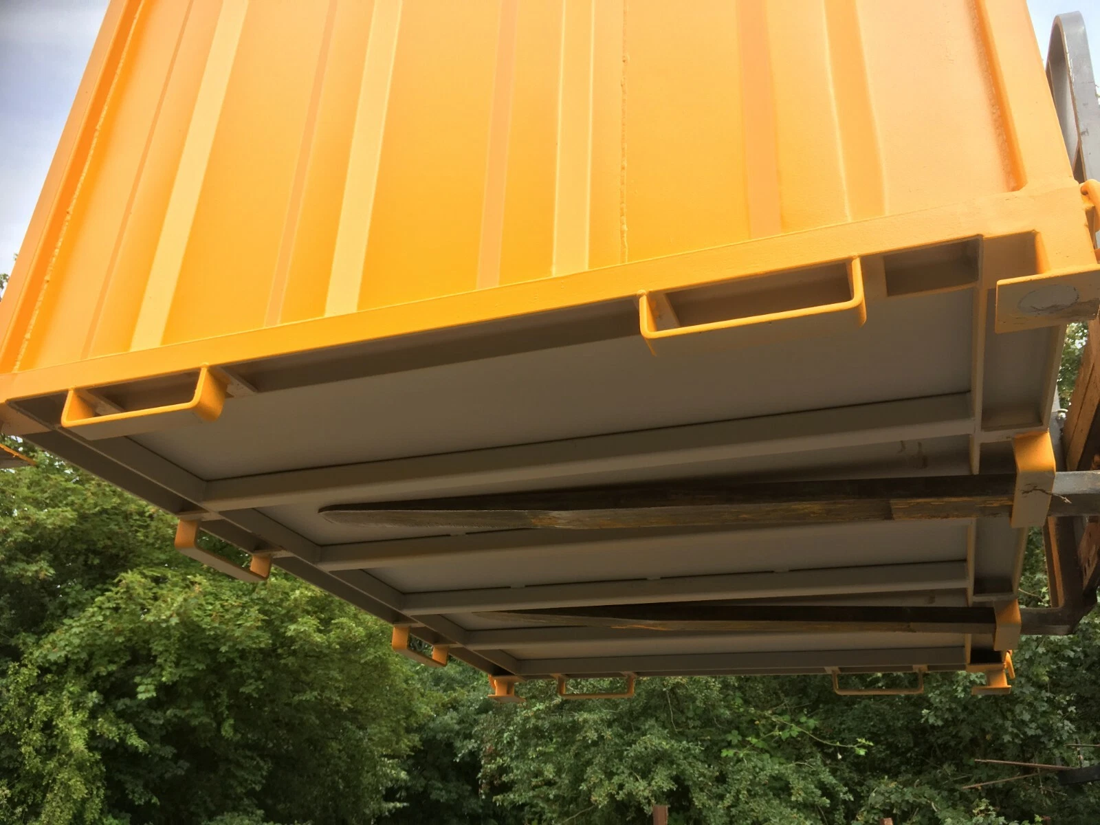 7ft x 5ft (2.2m x 1.6m) secure walk in steel chem store/hazardous material store