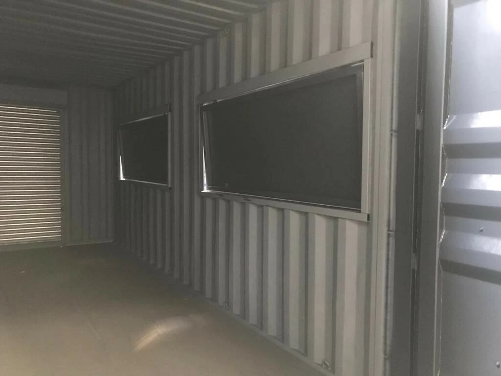 20ft x 8ft cladded food/drink outlet container