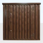 Wood-Effect Flat Packed Storage Container 2M X 2.1M