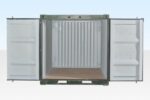 8Ft One Trip Shipping Container (Green)