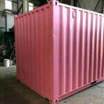 10 ft Pink Container with Roll‑Up Door - Image 3