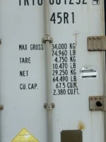 2009 40′ High Cube Refrigerated Storage Container – CCR18757 - Image 2