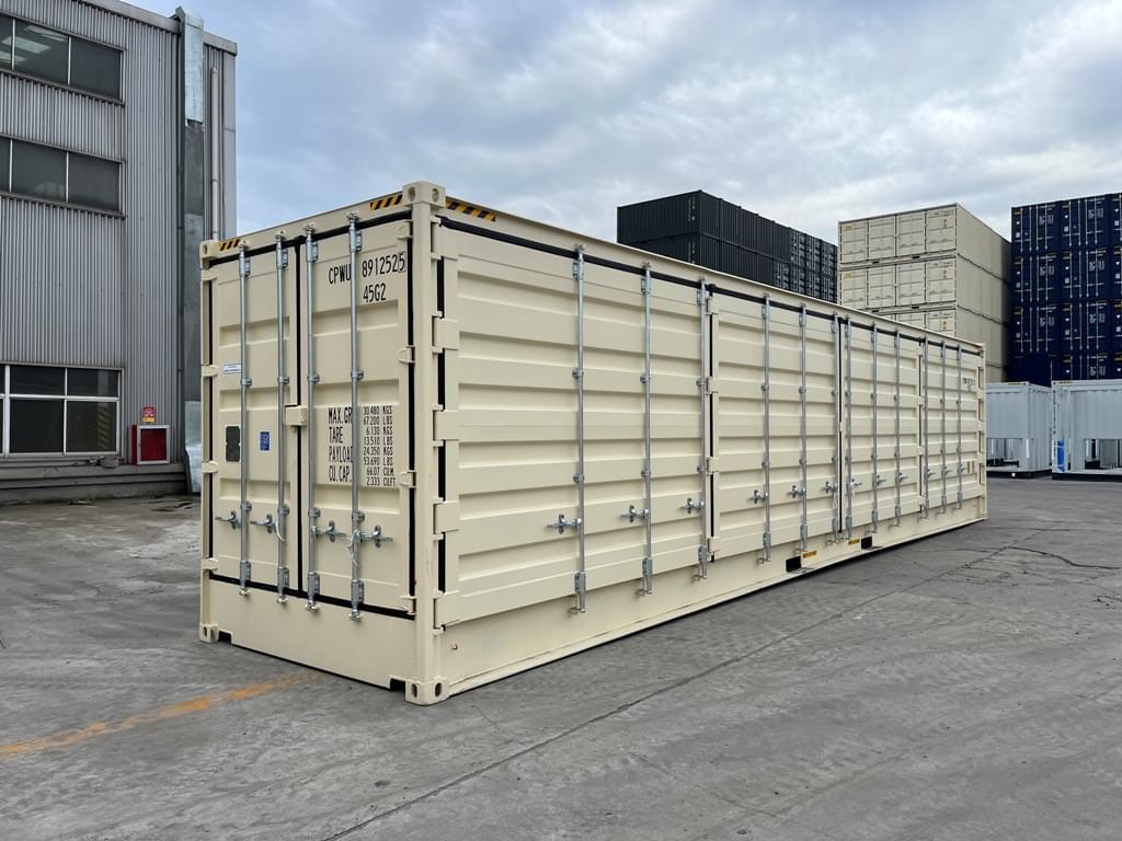 40ft x 8ft used shipping container high cube