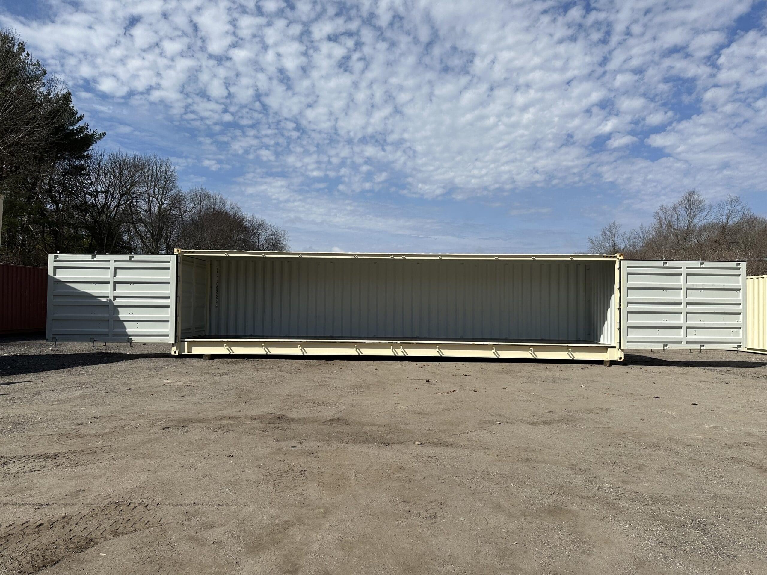 40ft x 8ft used shipping container high cube